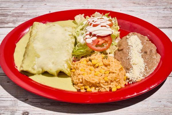 Enchiladas Verdes