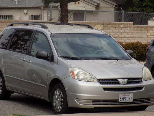 School Vans provide transportation to and from school