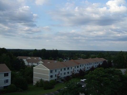 Our view from Cherry Hill apartment