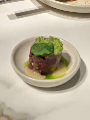 Beet tartare