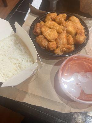 CA. Sweet & Sour Chicken Dinner