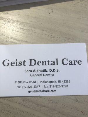 Geist Dental Care