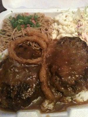 Hamburger steak!! :)