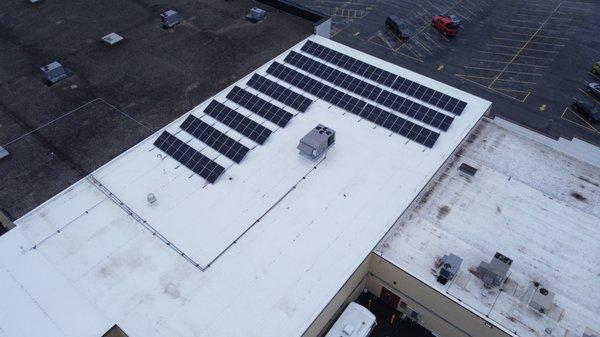 Solar Panels powering Plymouth Furniture