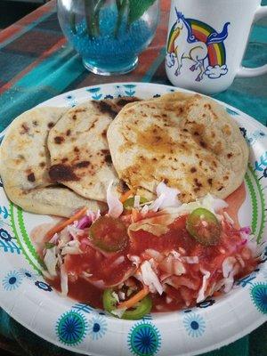 Riquisimas pupusas 100% Salvadoreñas