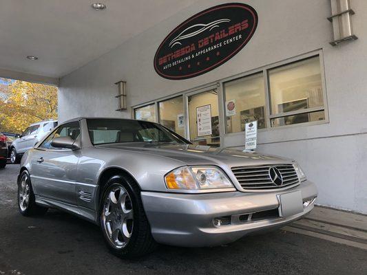 Platinum Detail - Mercedes SL500 Silver Arrow