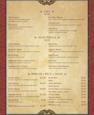 Menu page 3