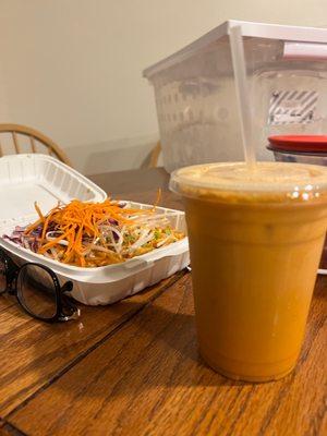 Pad Thai and Thai Iced Tea