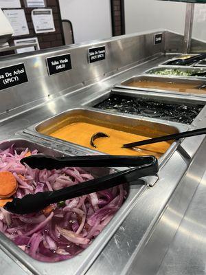 Salsa bar