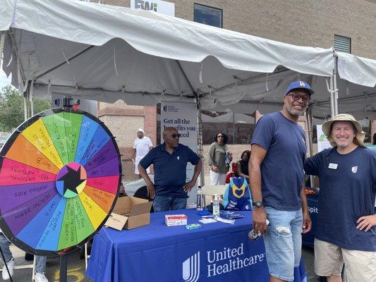 Partnership with United Healthcare Medicare Advantage. JuneTeenth Event