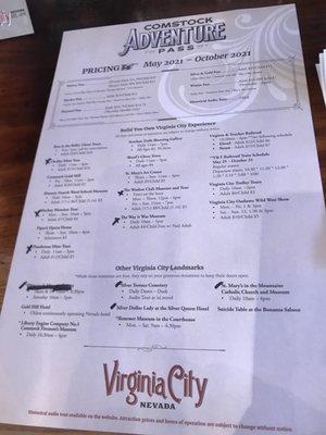 1/23/22 Menu