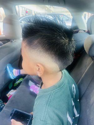 Fresh kid cut