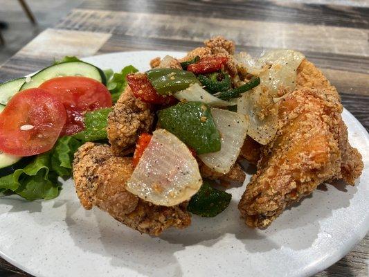 Salt n Pepper Chicken Wings $8.95 for 6 pieces - Expensive!