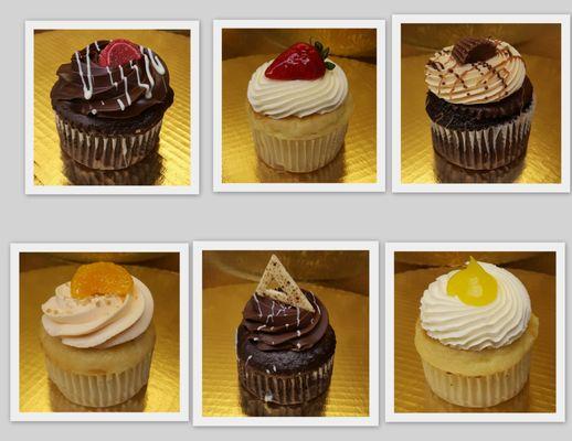 JUST SOME OF THE CUPCAKES WE OFFER