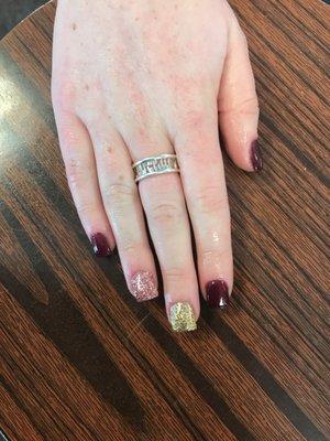 Friends nails for my wedding