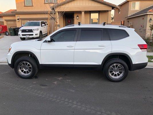 H&R coil over and Black Rhino Chase wheels