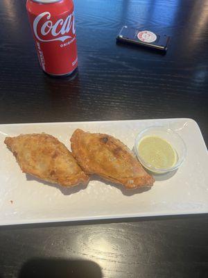 Korean Fried Chicken Empanadas