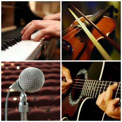 Our music school offers piano, violin, voice, guitar, drums and more!