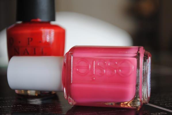 We only carry quality products like O.P.I and Essie