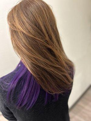 Peekaboo hair by Denise 4/25/23