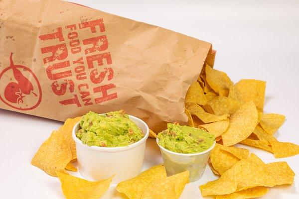 Our Guacamole is fresh, tasty and made in-house daily!