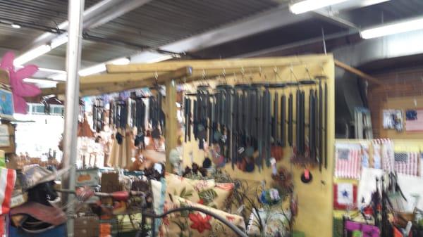 The massive selection of wind chimes