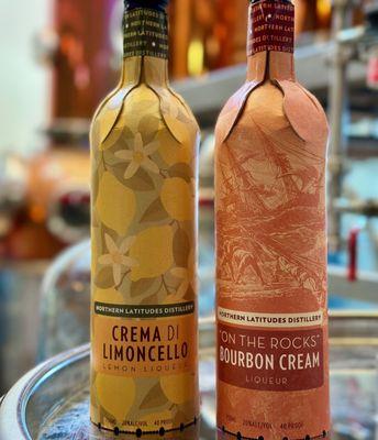 New cream spirits in paper bottles!