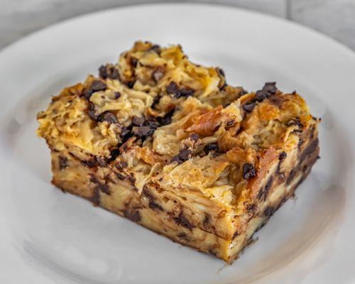 Banana-Chocolate Chip Bread Pudding