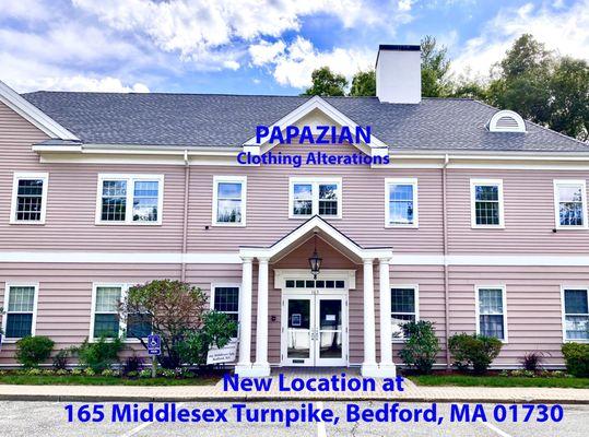 New location On August 2022. Go to PAPAZIAN Tailoring on "Facebook" for more info!