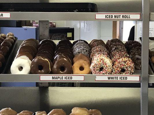 Delicious looking donuts