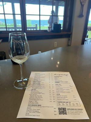 Wine tasting