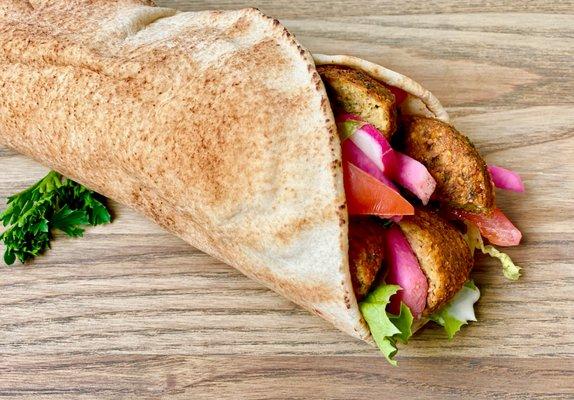 Falafel sandwich