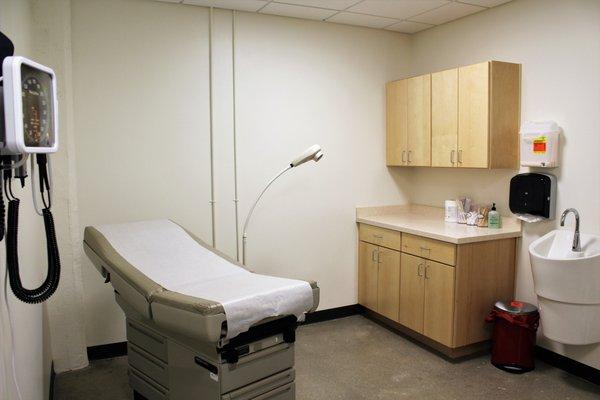 Primary Care Clinic exam room