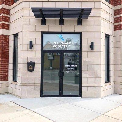 Performance Podiatry Partners front entrance