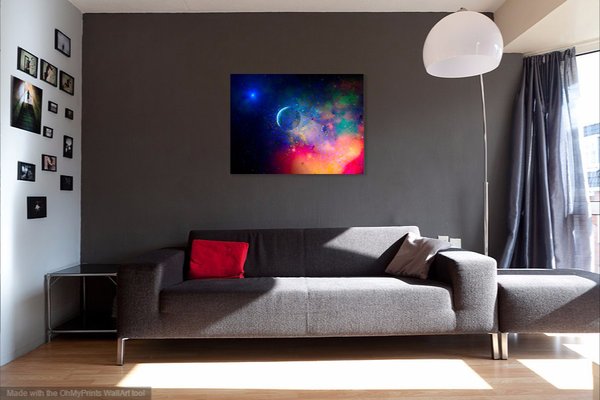 Rogue Planet in a living room -- awesome art by Don White - Art Dreamer