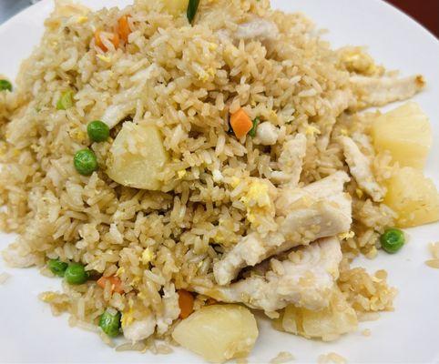 Chicken pineapple fried rice