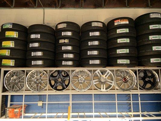 New tires in stock.