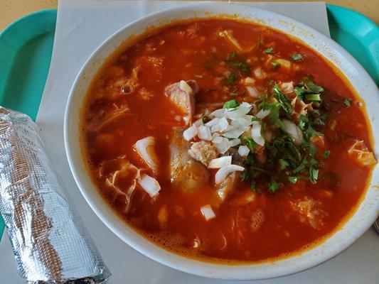 Menudo served daily.