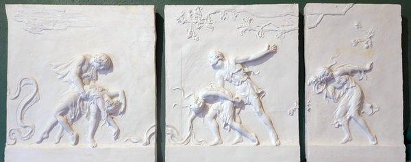 Malvina Hoffman; Bacchanale Frieze; about 1924; plaster