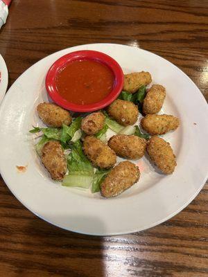 Fried Mac and cheese bites