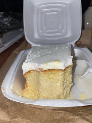 Tres Leches Cake (not good)