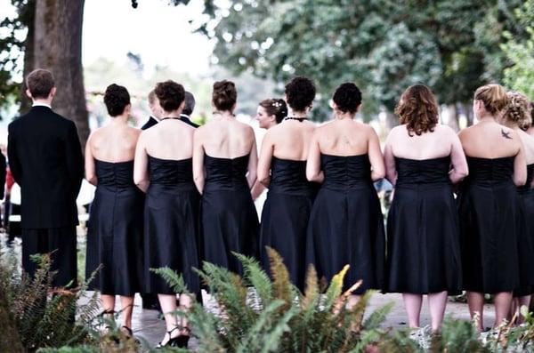 Bridesmaids Hair by Pulse Salon (Photo by Soulmates Photography)