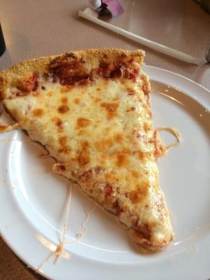 Classic cheese pizza!