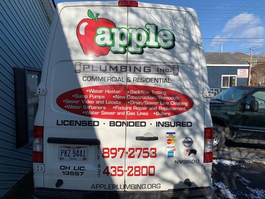 Apple Plumbing does plumbing work in Waynesville, Ohio.