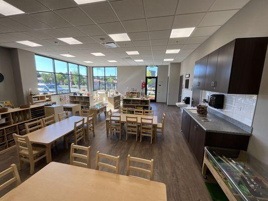 A preschool classroom at New Horizon Academy Meridian South