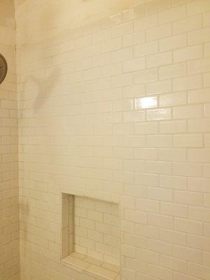 Luling shower remodel complete #3