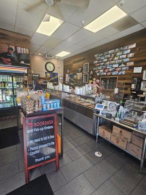 Interior of the store