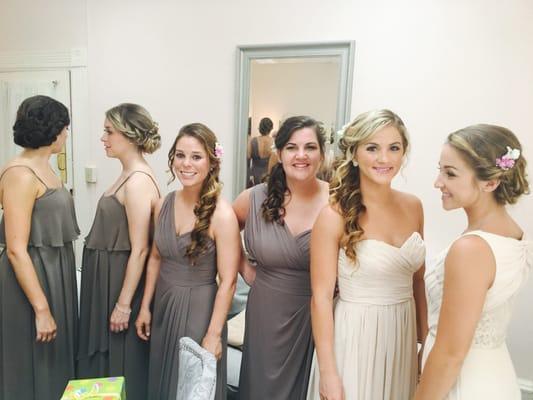 Wedding Party styles by Leslie