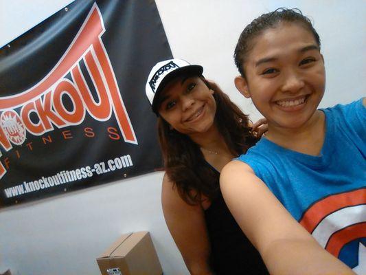 That was one heaven of a workout with this tough girl right here. Thanks Jaquelyn!!! Twas worth it girl! Awesome way to end the week!