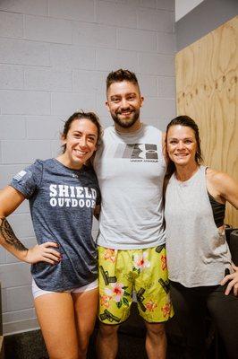 Post workout smiles.